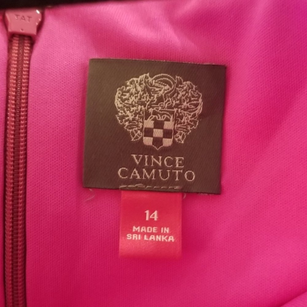 Vince Camuto Floral Dress, Sz 14 - Picture 3 of 3